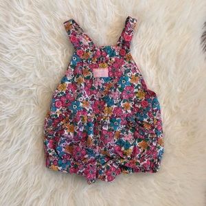 Floral OshKosh B’gosh Overalls